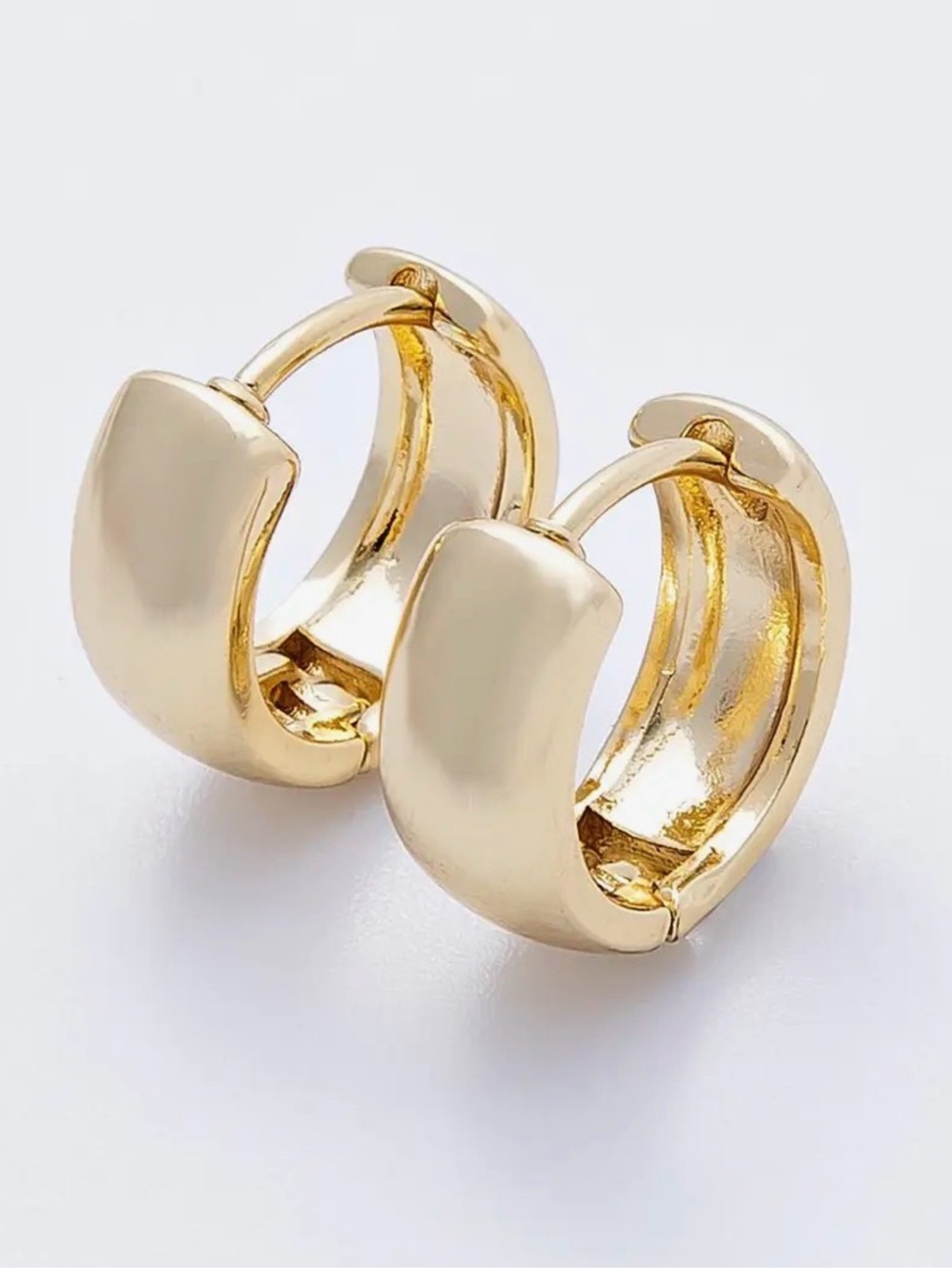14K Gold Filled 11.5mm Wide Minimalist Cartilage Huggie